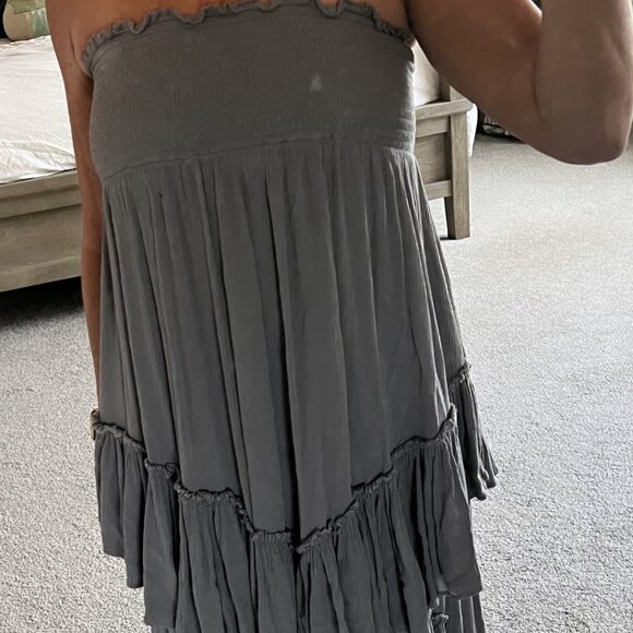 Free People Convertible Skirt (Dress/Skirt) – Gravel, Size S - Picture 5 of 7